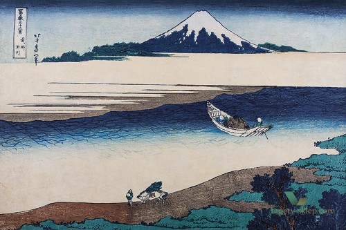 Mural Boras 3139 Hokusai Eastern Simplicity