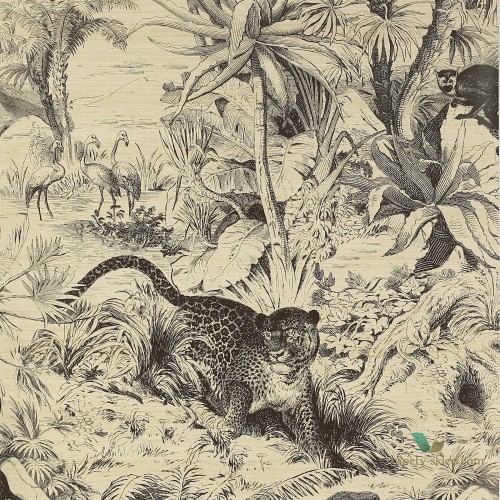 Tapeta dżungla Manuel Canovas 03093-01 Salvator Papier Peints VOL.7