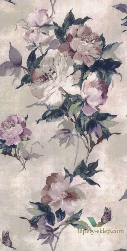 Tapeta 1838 Wallcoverings 1703-108-01 Madama Butterfly Camellia