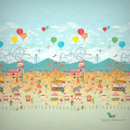 Mural Harlequin 112647 Lifes A Circus Book Of Little Treasures