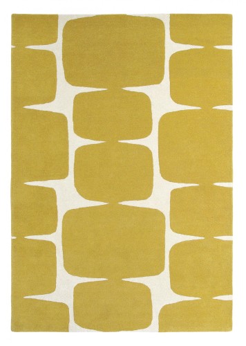 Żółty Dywan Scion Geometryczny - LOHKO HONEY 25806