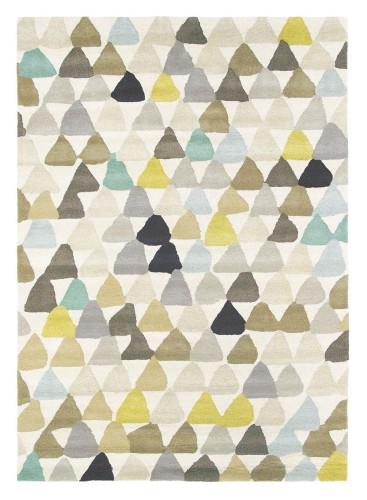 Beżowy Dywan Harlequin Geometryczny - LULU PEBBLE 44601