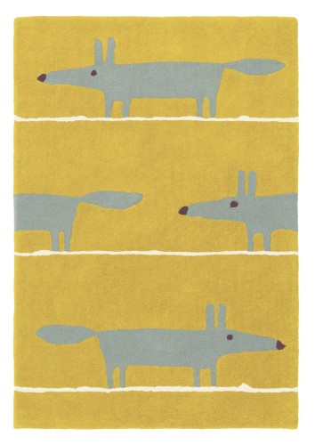 Żółty Dywan Scion Dziecięcy - MR FOX MUSTARD 25306