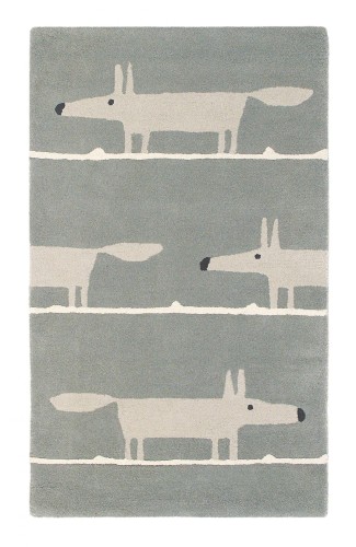 Szary Dywan Scion Dziecięcy - MR FOX SILVER 25304