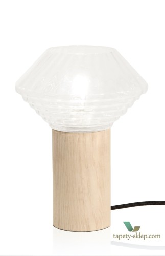 Lampa stołowa Edge Clear / Nature 122455 Globen