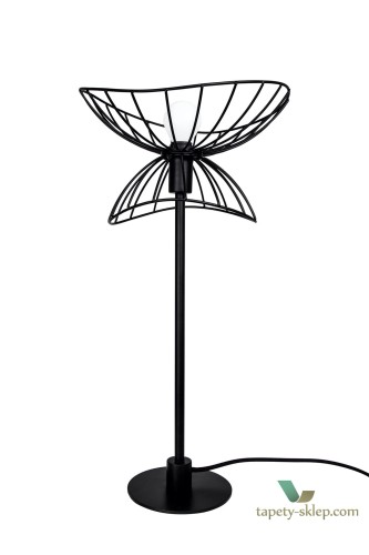 Lampa stołowa Ray Black 228011 Globen