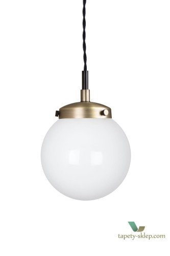 Lampa wisząca Alley Mini Antique Brass/White 240751 Globen