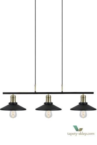 Lampa wisząca Disc 3 Black 472611 Globen