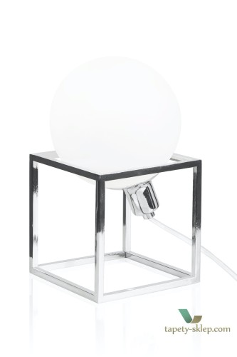 Lampa stołowa Cube Chrome 621052 Globen