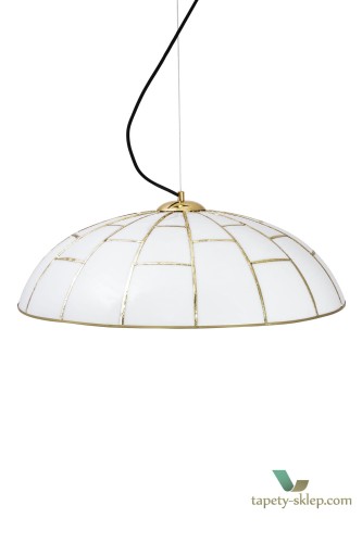 Lampa wisząca Ombrello Brass/White 651508 Globen