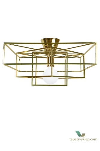 Lampa sufitowa Cube Brass 661063 Globen