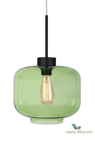 Lampa wisząca Ritz Green / Black 673503 Globen