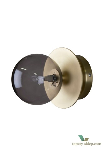 Kinkiet/Lampa sufitowa  Art Deco IP44 Smoke 694156 Globen