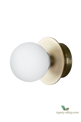 Kinkiet/Lampa sufitowa Art Deco IP44 Brushed Brass 694165 Globen