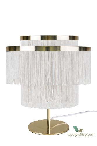 Lampa stołowa Frans White 729008 Globen