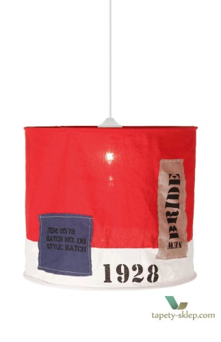 Lampa wisząca Newport Red 750805 Globen