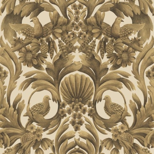 Tapeta Intarsja Cole & Son 118/9019 Gibbons Carving Historic Royal Palaces – Great Masters