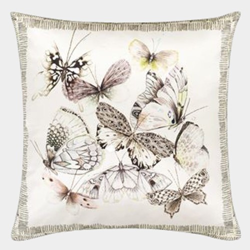 Luksusowa poduszka w motyle designer guild ccdg0728 Papillons 50x50 cm