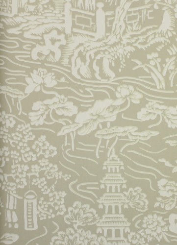 Tapeta orientalna York Wallcoverings AF6574 Chinoiserie Tea Garden