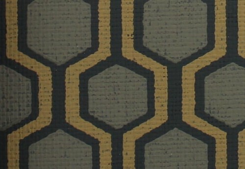 Tapeta heksagony York Wallcoverings HC7535 Bee Sweet Handcrafted Naturals