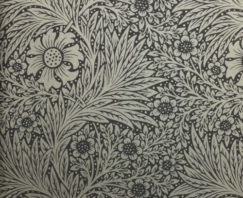 Tapeta Kwiaty Aksamitki Morris & Co. 216535 Pure Marigold Pure Morris North Wallpapers