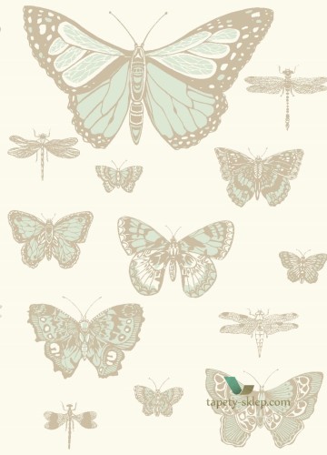 Tapeta Cole & Son 103/15065 Butterflies and Dragonflies Whimsical