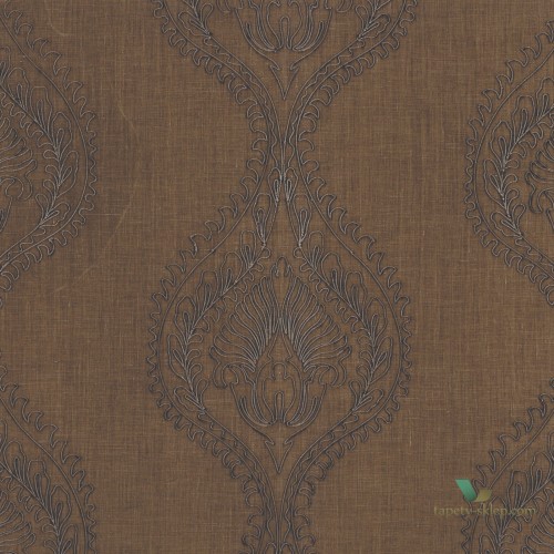 Tapeta Ornament Tekstylna Casamance 70580272 Monarque Natural