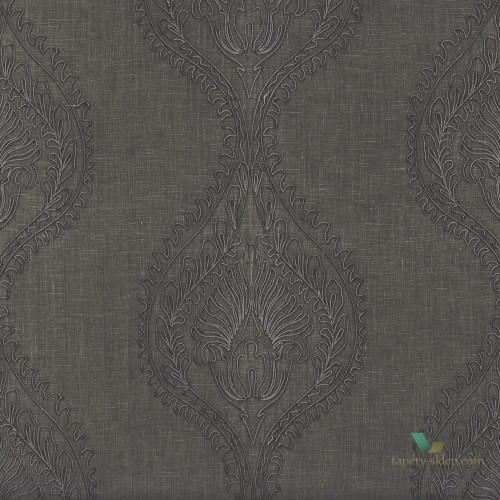 Tapeta Ornament Tekstylna Casamance 70580374 Monarque Natural