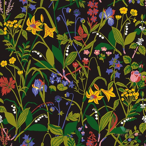Tapeta Boras 1964 Gocken Jobs Ros och Lilja Scandinavian Designers III