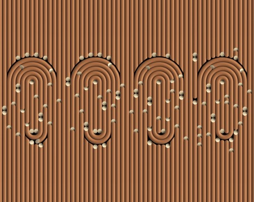 Tapeta Wall&Deco WDTP2102 Tubes And Pipes Contemporary 2021