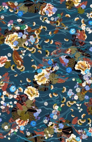 Tapeta Tekstylna Arte 87240 Koi Kami