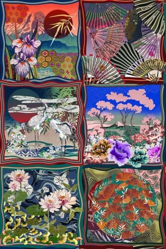 Tapeta Tekstylna Arte 87250 Kimono Kami