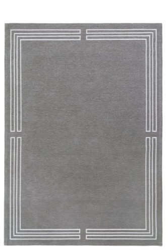 Dywan Geometryczny Szary Carpet Decor Royal Grey Art Deco Collection