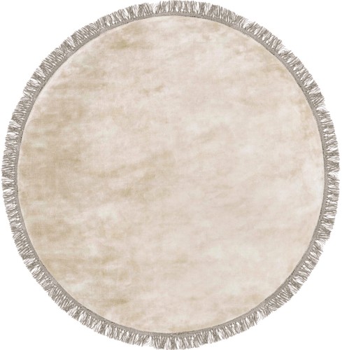 Dywan Nowoczesny Okrągły Carpet Decor Luna Beige Round Handmade Collection