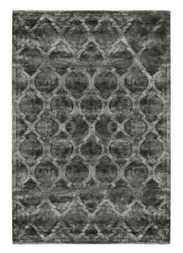 Dywan Koniczyna Marokańska Carpet Decor Tanger Dark Gray Handmade Collection