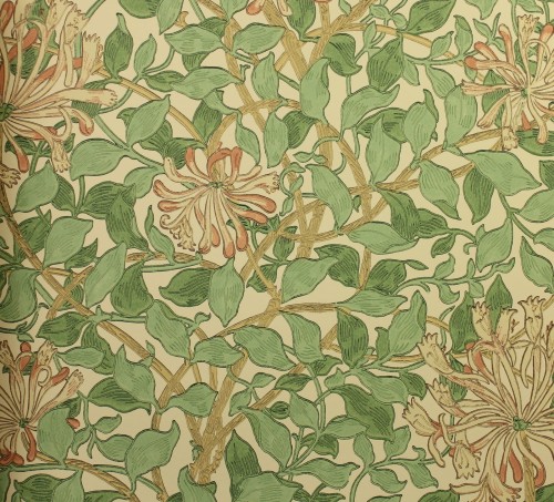 Tapeta Roślinna Morris & Co. 216842 Honeysuckle Compilation