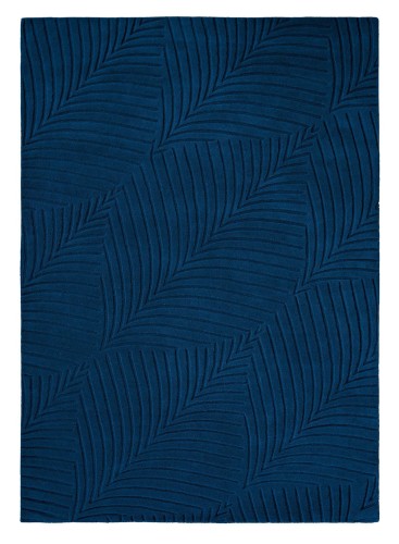 Granatowy dywan geometryczny Folia Navy 38308 – rozmiar 200×280 Wedgwood