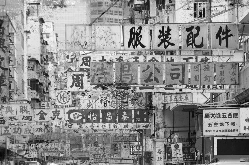 Tapeta Chińskie Miasto Tecnografica 65806-1 Hong Kong Original