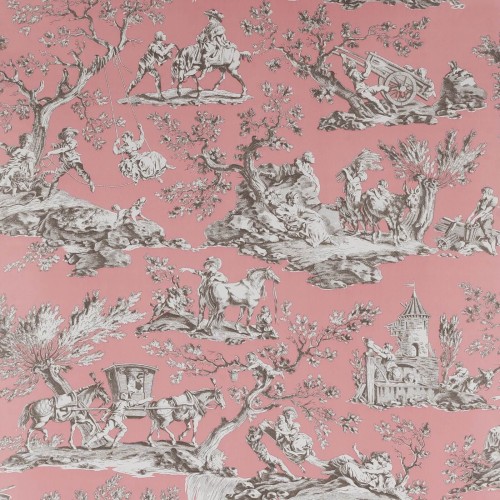 Tapeta w stylu Toile De Jouy Manuel Canovas 03102-01 La Musardiere Balangan