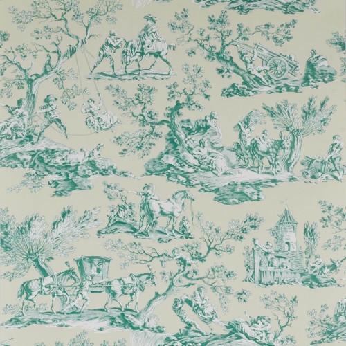 Tapeta w stylu Toile De Jouy Manuel Canovas 03102-02 La Musardiere Balangan