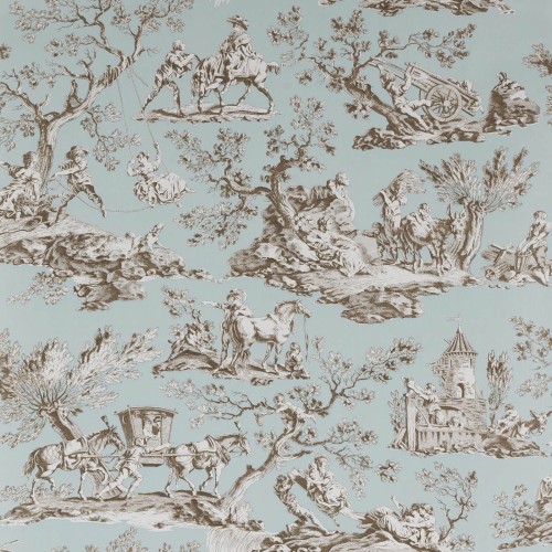 Tapeta w stylu Toile De Jouy Manuel Canovas 03102-03 La Musardiere Balangan