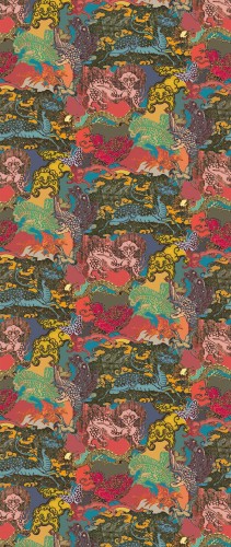 Mural orientalny Khroma DGKIM301 Dragon Kimono