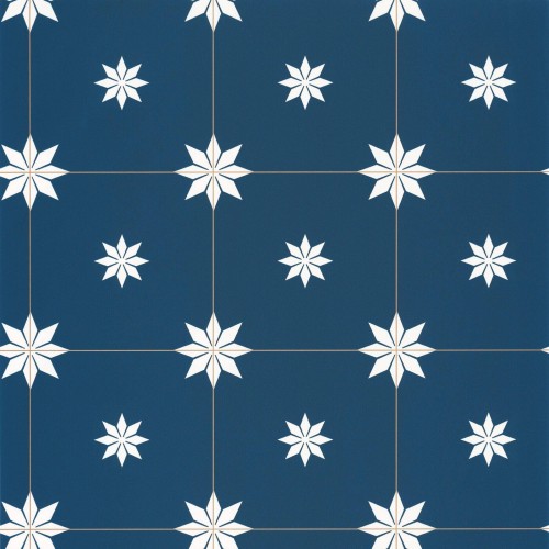 Tapeta imitująca płytki Caselio ONB 102716202 Trendy Tiles Only Blue
