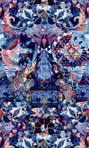 Tapeta w orientalnym stylu London Art 06MW_2 Shangaia Wanderlust