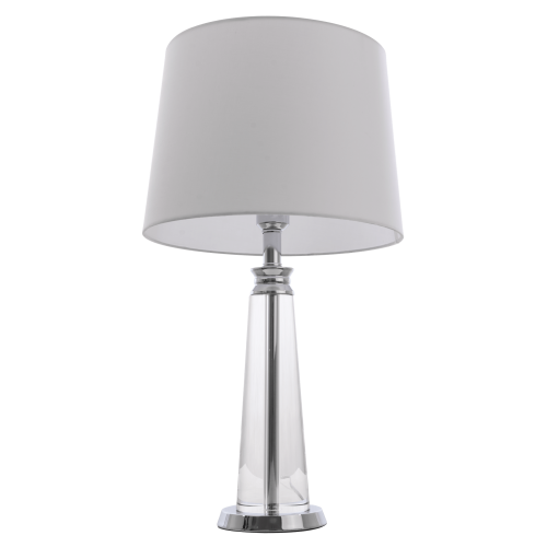 Klasyczna lampa stołowa Charlotte T01332WH Cosmo Light