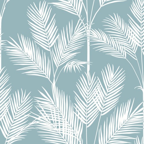 Tapeta Palma York CV4408 King Palm Silhouette Water's Edge