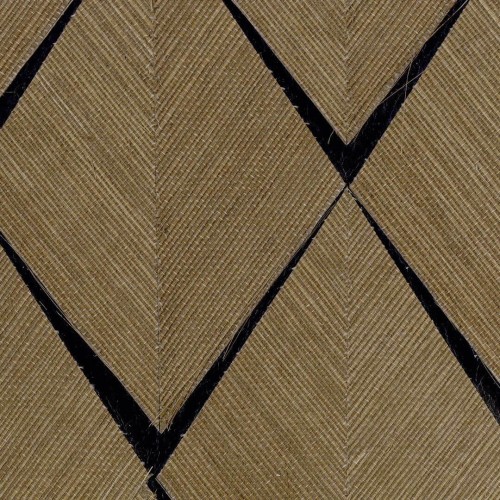 Tapeta Romby CMO Paris Sisal Losange Tabac Noir WSI 02 70 Sisal Wallcovering