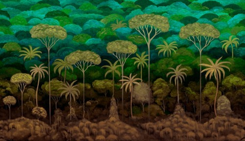 Mural tropikalna dżungla Arte 97652 Ciel Tropical  Decors & Panoramiques
