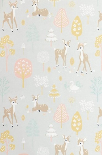 Tapeta leśne zwierzęta Majvillan 125-01 Golden Woods