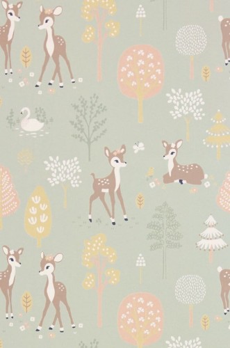Tapeta leśne zwierzęta Majvillan 125-02 Golden Woods